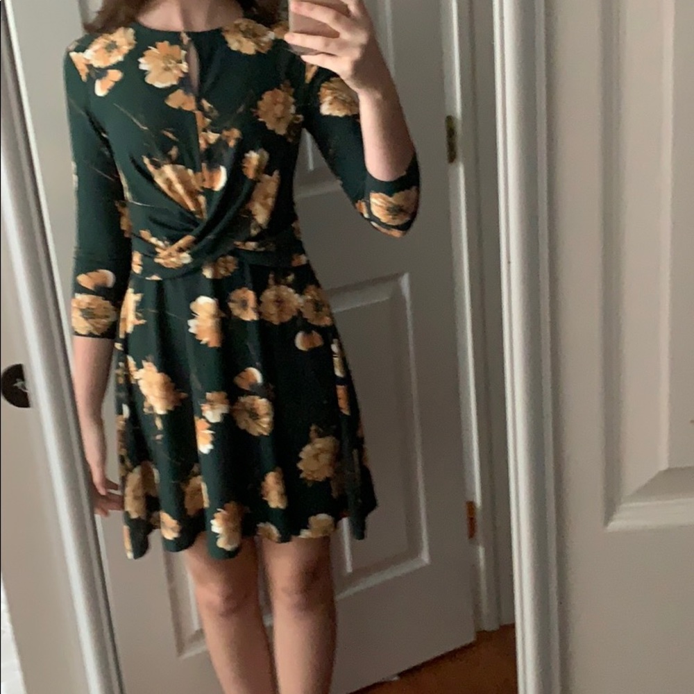 Charming charlie’s green dress